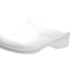 San Flex White Clogs - Image 7